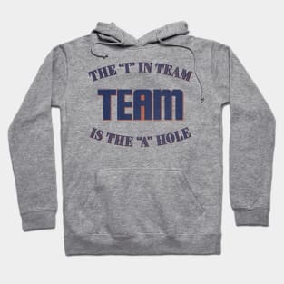 The "i" in Team Hoodie